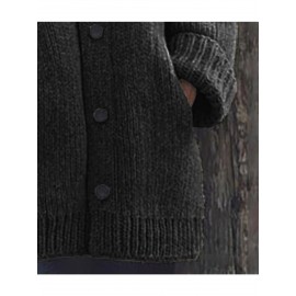 New Long Sweater Cardigan with a Hood for Women'S Autumn And Winter Fashion