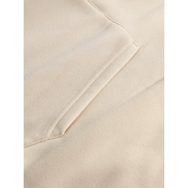 Women's Oversized Grey Bear Face & Joyful Face Full-Body Print Hooded Sweatshirt - Cute Bear Graphic Sweater, Relaxed H-Line Fit, Machine Washable Casual Streetwear for all-Season (Pullover Hoodie)