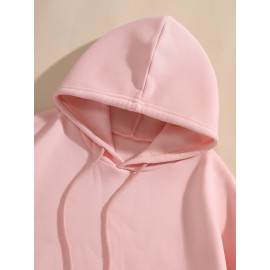 Women's Oversized Grey Bear Face & Joyful Face Full-Body Print Hooded Sweatshirt - Cute Bear Graphic Sweater, Relaxed H-Line Fit, Machine Washable Casual Streetwear for all-Season (Pullover Hoodie)