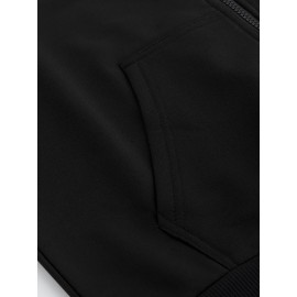 Women'S Light Pink Celestial Night Sky Hooded Jacket - Stretch All-Season Coat with Moon & Stars Back Print, Bohemian-Inspired Design, Machine Washable Casual Outerwear, Drawstring Hood & Long Sleeves for Everyday to Special Occasions (No Belt Requi