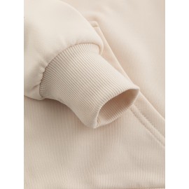 Women'S Light Pink Celestial Night Sky Hooded Jacket - Stretch All-Season Coat with Moon & Stars Back Print, Bohemian-Inspired Design, Machine Washable Casual Outerwear, Drawstring Hood & Long Sleeves for Everyday to Special Occasions (No Belt Requi