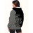 This Women'S Zip-Up Hoodie Features a Two-Tone Design with an Adjustable Drawstring, Floral Patterns, And Is Made from Mid-Stretch Fabric That Is Both Machine Washable And Breathable. It'S a Must-Have for Casual Wear in Spring And Fall