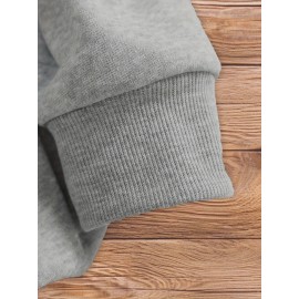 Women's Plus Size Loose Unicorn Hoodie- 