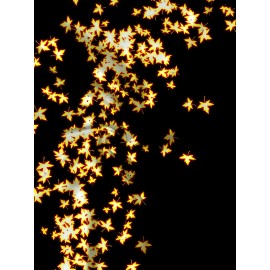 Plus Size Women'S Hooded Sweatshirt with Zipper | Solid Black with Fluorescent Maple Leaf Print, Soft Casual Long Sleeve Drawstring Jacket with Pockets - Women'S Fashion Sports Casual Wear