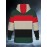 Men's Spooky Animal & Multicolor Striped Hoodie - Green/Red/Beige/Black/White All-Over Print Oversized Streetwear Sweatshirt with Front Pocket, Loose Fit Casual Wear & Hooded Pullover for Themed Events
