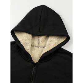 Men's Simple Printed Jacket, Everyday Coat, Seasonal Fashion, Stylish Outerwear, Trendy Coat, Warm Material, Lightweight Jacket, Printed Outerwear, Men's Fashion