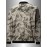 Men's Spring/Summer Baseball Collar Jacket, Lock Edge Lightweight Jacket, Knitted Polyester Braid Micro Elastic Feather Printed Jacket, Lightweight Fashion Casual Jacket, College Style Jacket