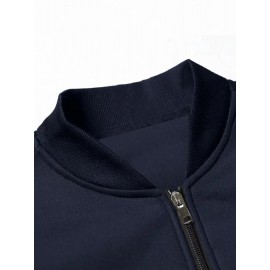 [Trendy Printed Jacket] Men's Printed Trendy Hot-Selling Autumn/Winter High-End Casual Youth Jacket Collar Stylish Versatile Top Jacket Coat